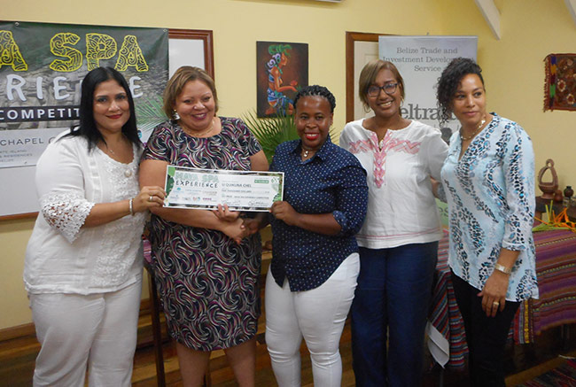 Naia Sps wins Belize Spa Competition