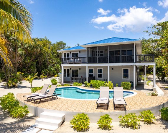 Placencia Belize four bedroom beach house