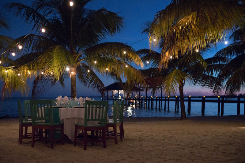belize beach restaurant
